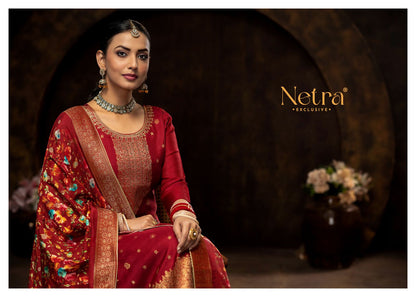 Sunidhi Netra Lakhnavi Plazzo Style Suits Wholesale Price