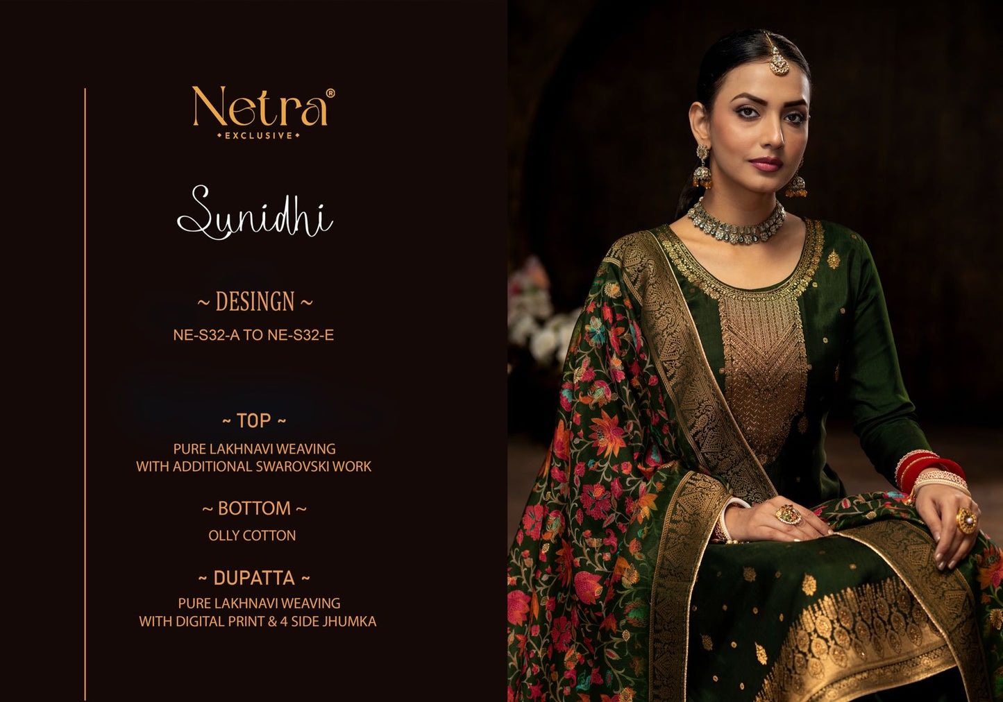 Sunidhi Netra Lakhnavi Plazzo Style Suits Wholesale Price