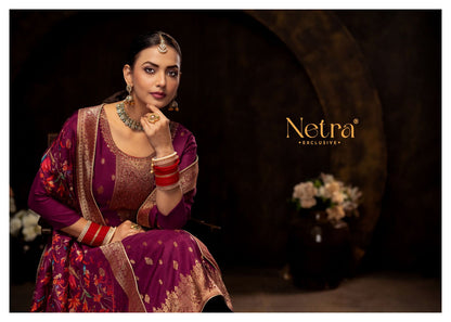 Sunidhi Netra Lakhnavi Plazzo Style Suits Wholesale Price
