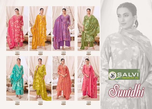 Sunidhi Salvi Fashion Vertican Pant Style Suits Supplier India