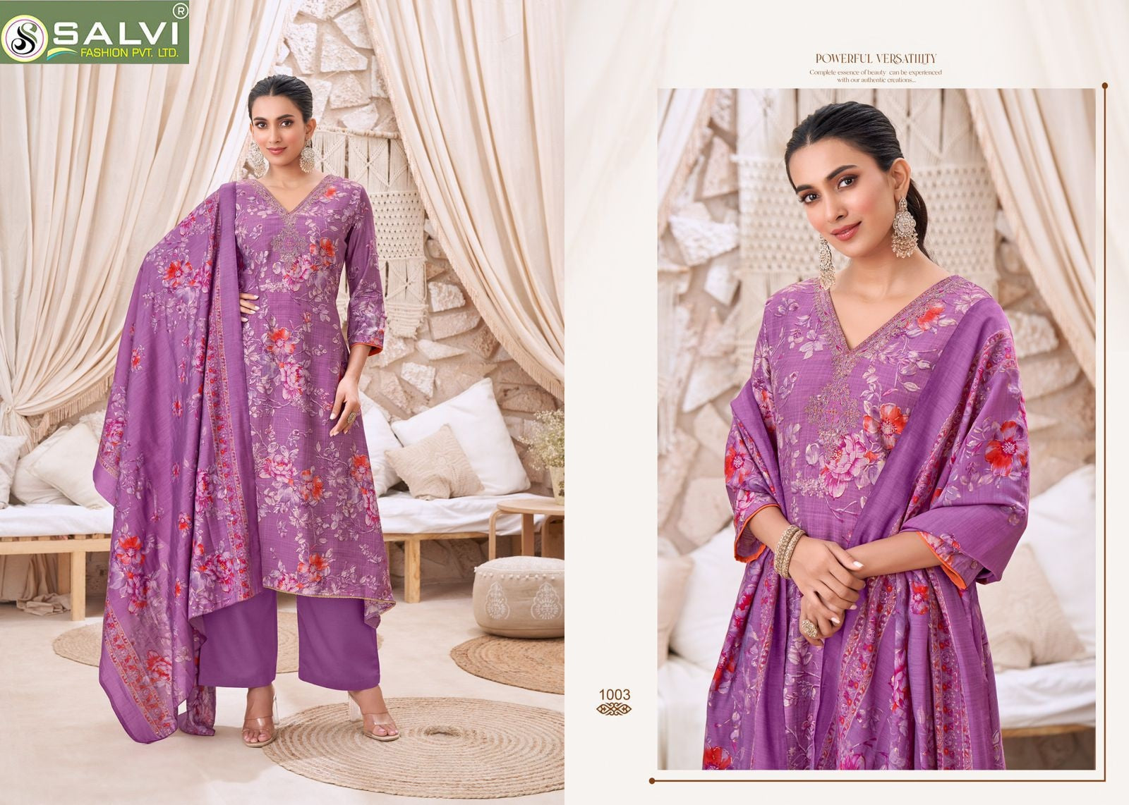 Sunidhi Salvi Fashion Vertican Pant Style Suits Supplier India