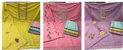 Sunita Nayandeep Cotton Salwar Suits Manufacturer Gujarat