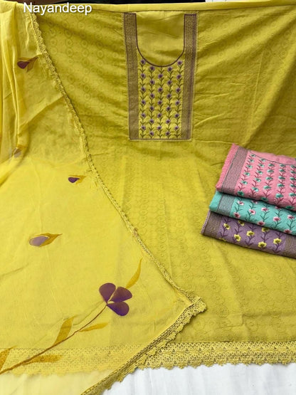 Sunita Nayandeep Cotton Salwar Suits Manufacturer Gujarat