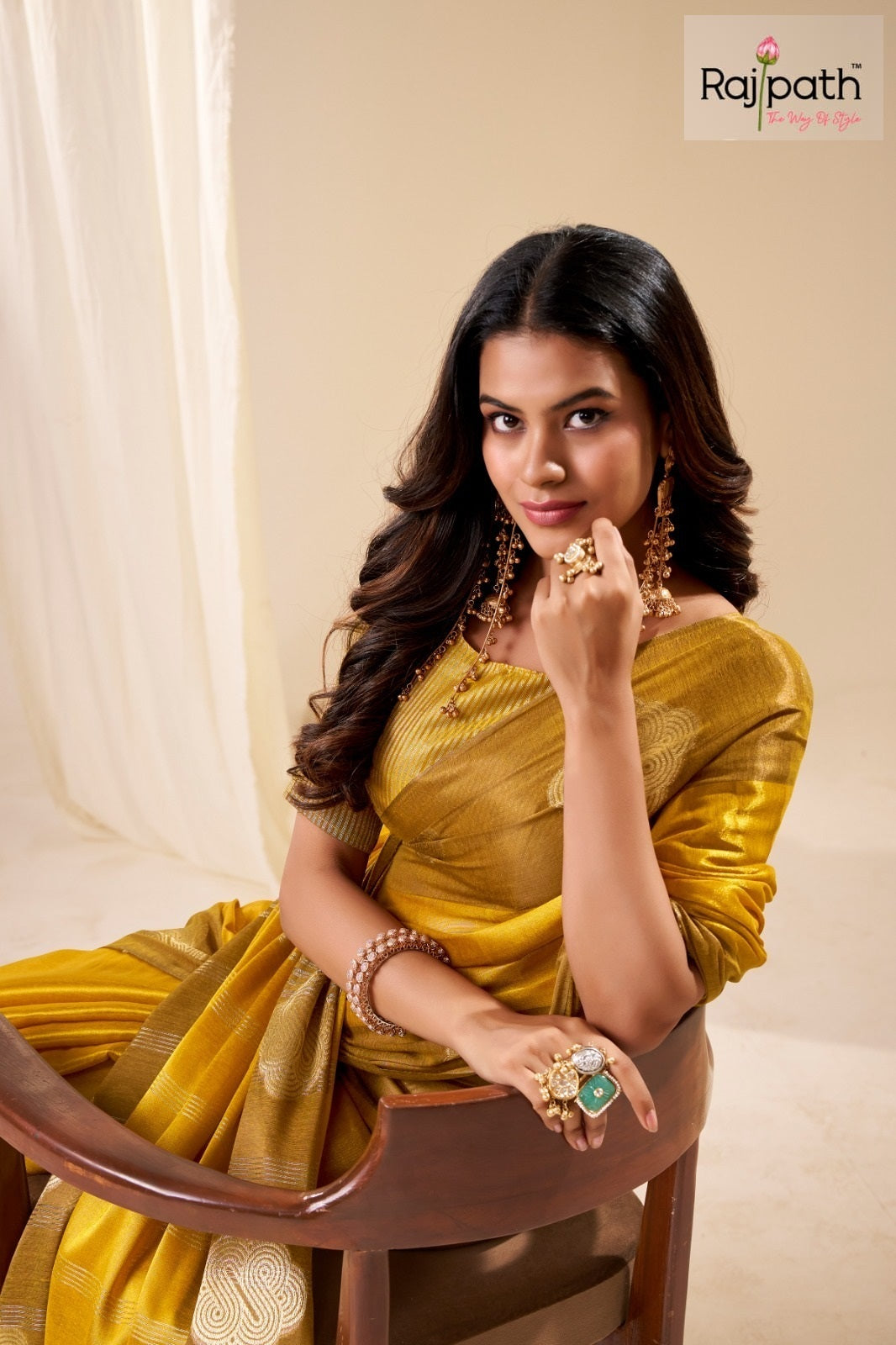 Sunlight Rajpath Tissue Silk Sarees Exporter Gujarat