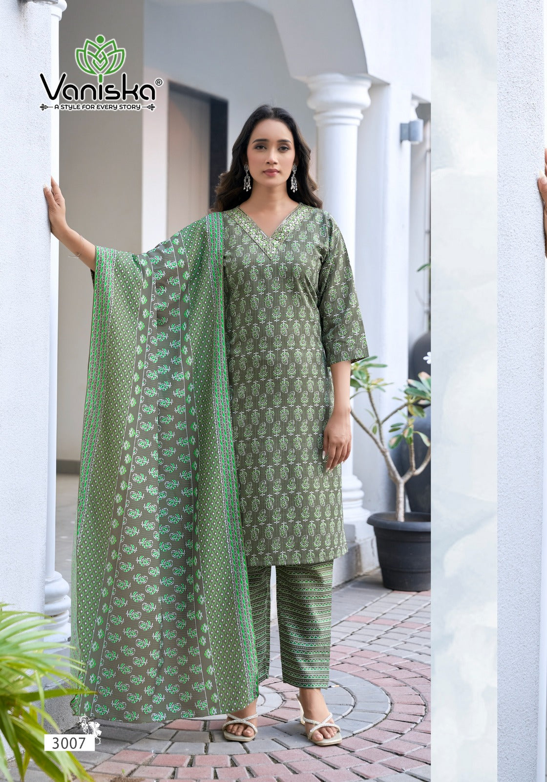 Sunrise Vol 3 Vaniska Capsule Readymade Pant Style Suits Wholesale Price