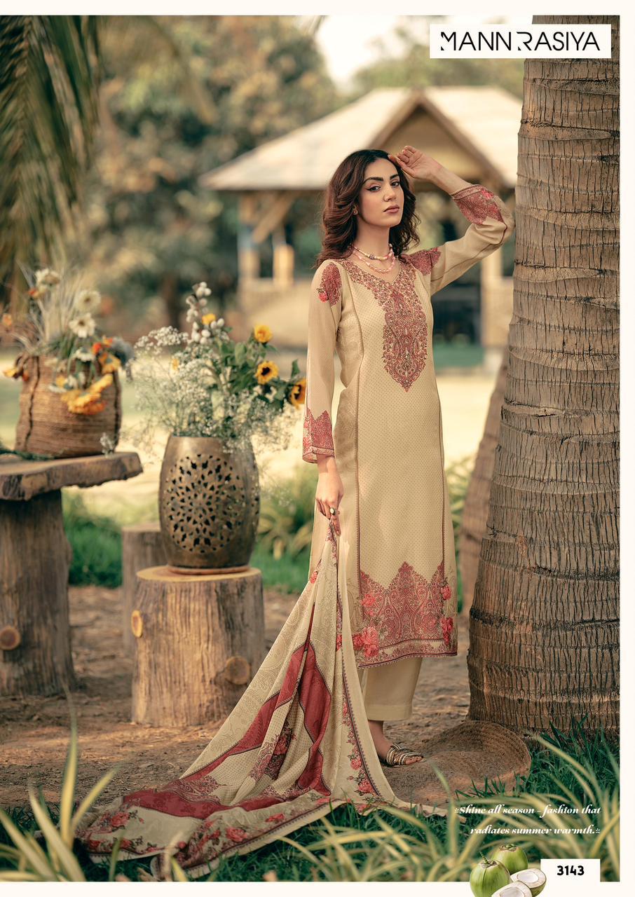 Sunshine Mannrasiya Mal Chanderi Pant Style Suits Manufacturer Gujarat