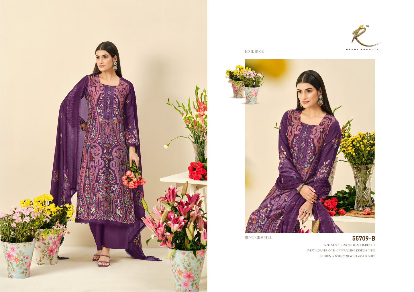 Sunshine Rakhi Fashion Bemberg Pant Style Suits Wholesale Price