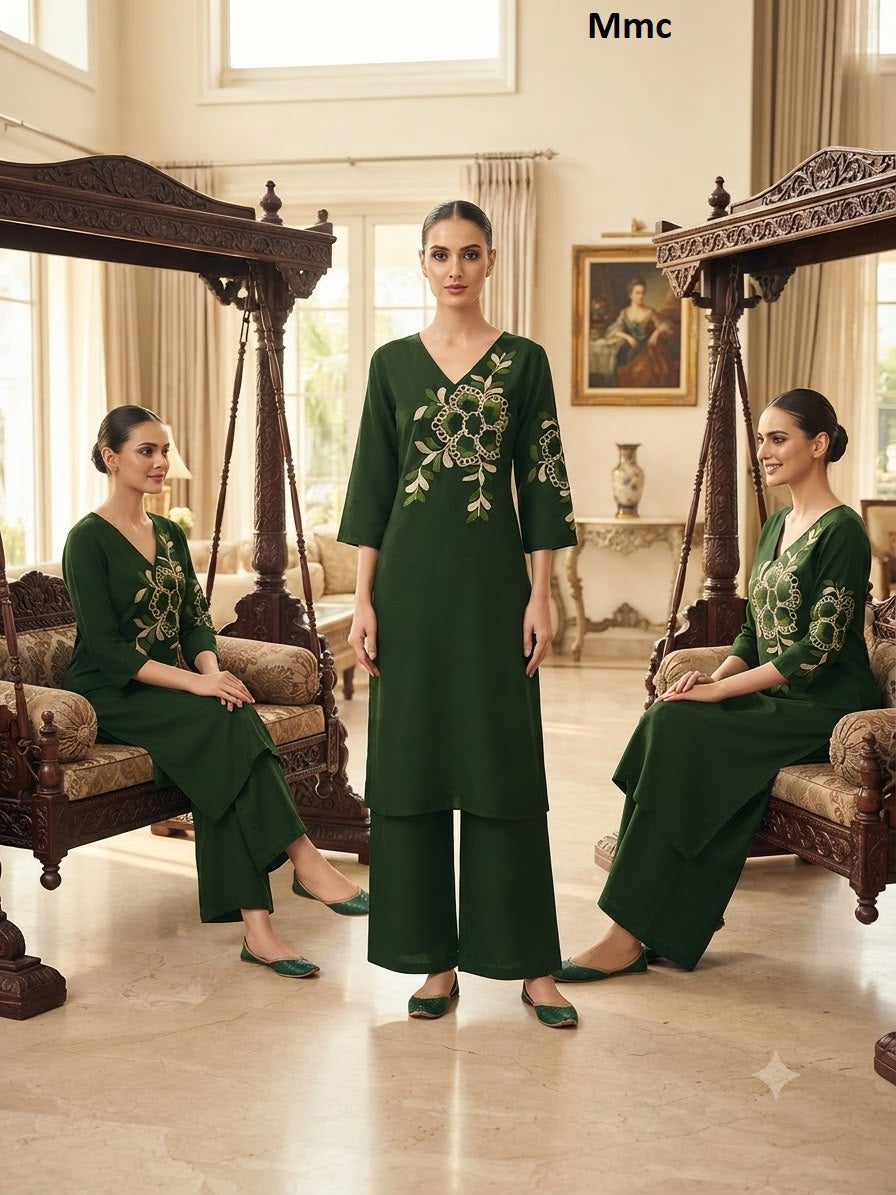 Sunsine 121026 Mmc Dhabu Cotton Co Ord Set Wholesale