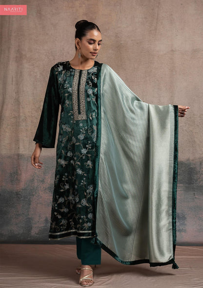 Sunyara Naariti Velvet Suits Supplier Ahmedabad