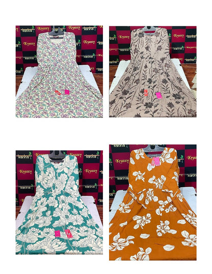 Super 0608 Kanha Reyon Kurti With Pocket Wholesale Price