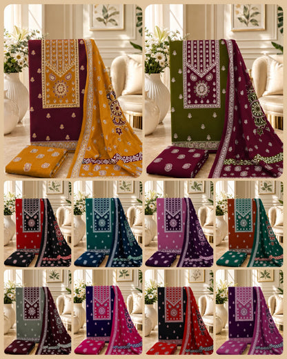 Super Ajrakh Vol 10 Miss World Choice Cotton Dress Material Supplier Gujarat