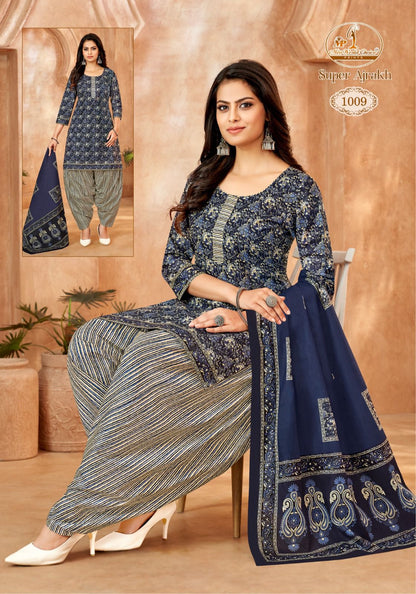 Super Ajrakh Vol 1 Miss World Choice Cotton Dress Material Wholesale Rate