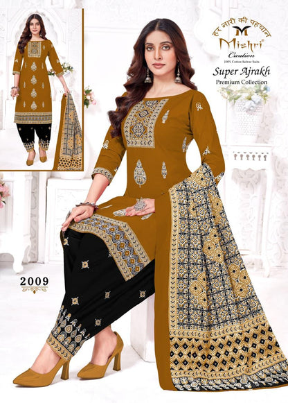 Super Ajrakh Vol 2 Mishri Cotton Dress Material Wholesale Price