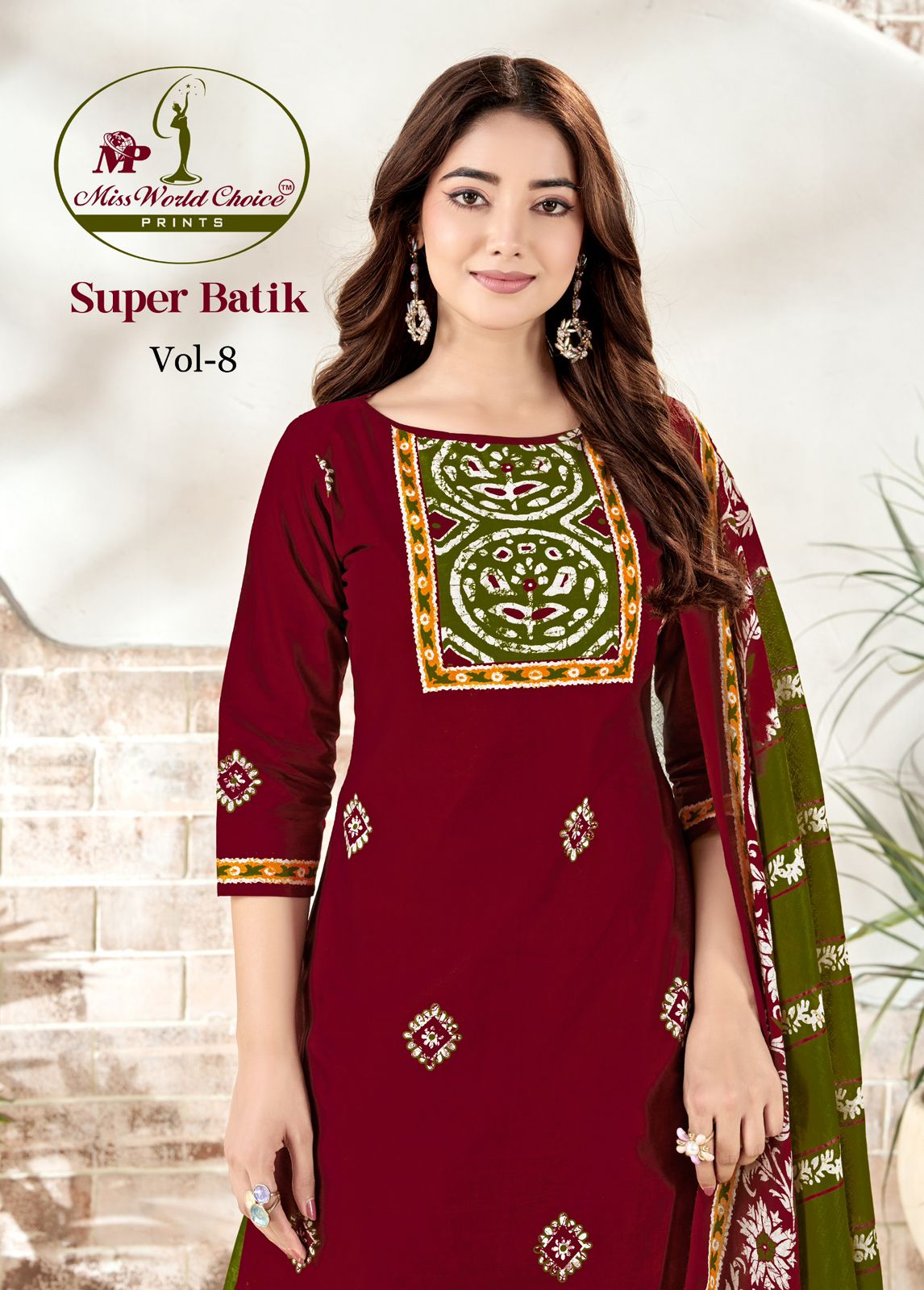 Super Batik Vol 8 Miss World Choice Cotton Dress Material Manufacturer