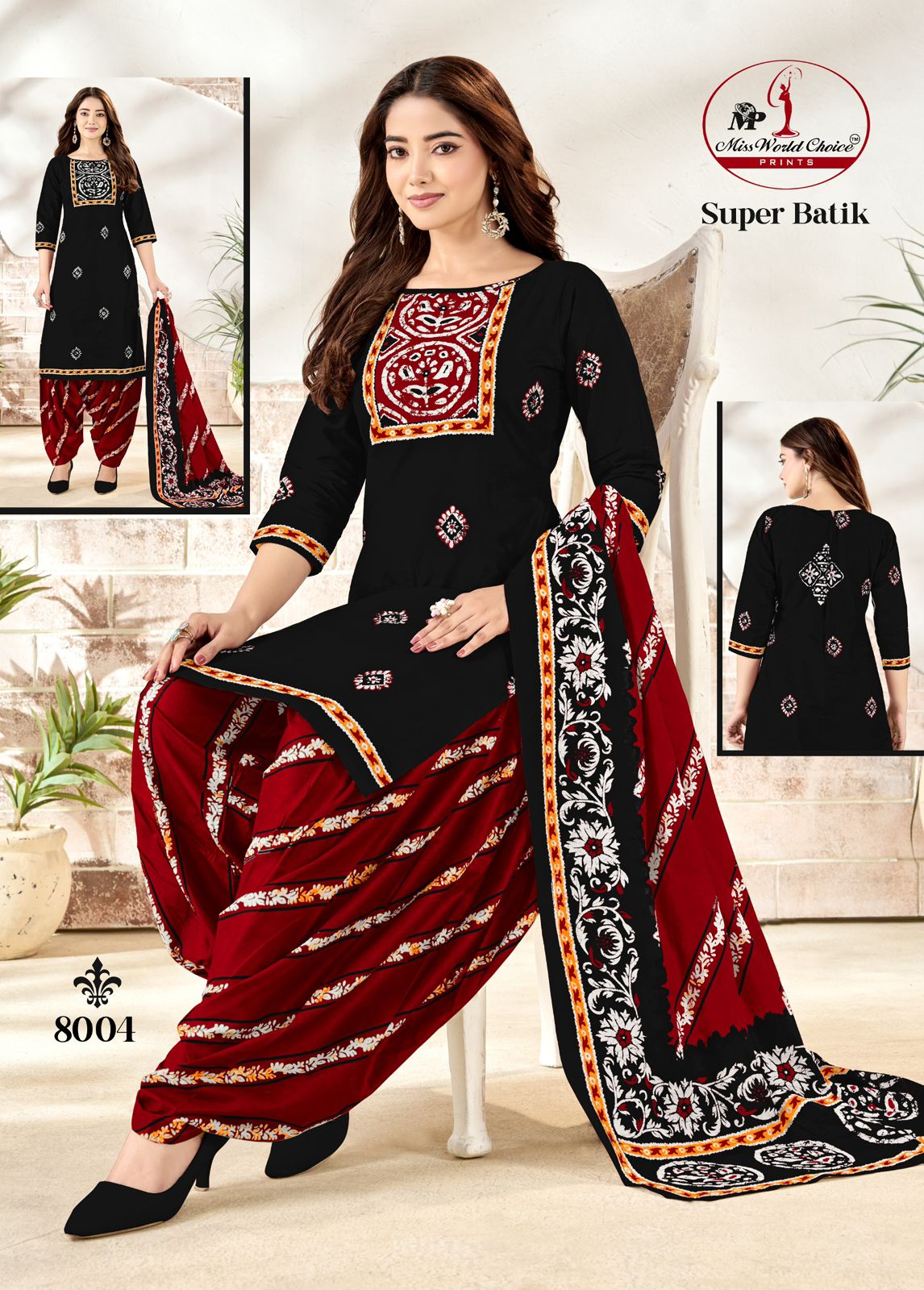 Super Batik Vol 8 Miss World Choice Cotton Dress Material Manufacturer