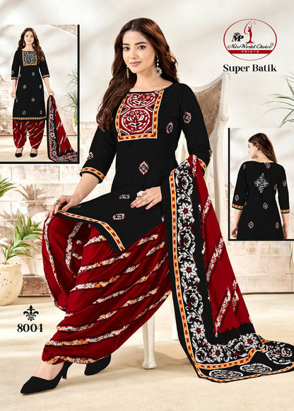 Super Batik Vol 8 Miss World Choice Cotton Dress Material Manufacturer