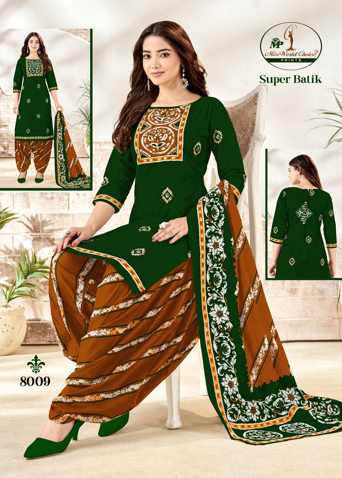 Super Batik Vol 8 Miss World Choice Cotton Dress Material Manufacturer