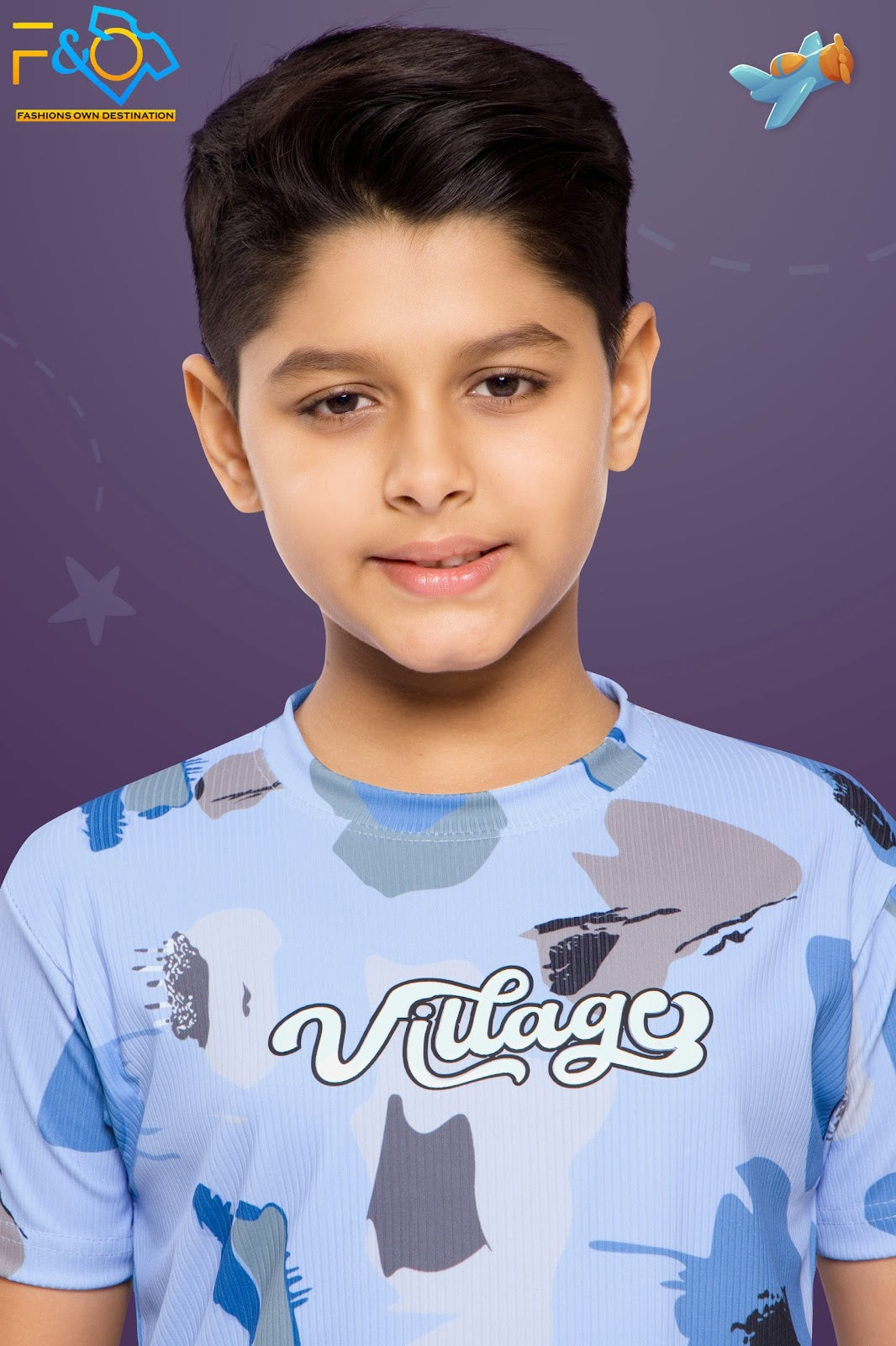 Super Duper Cool F&O Rib Boys Shorts Set Wholesale