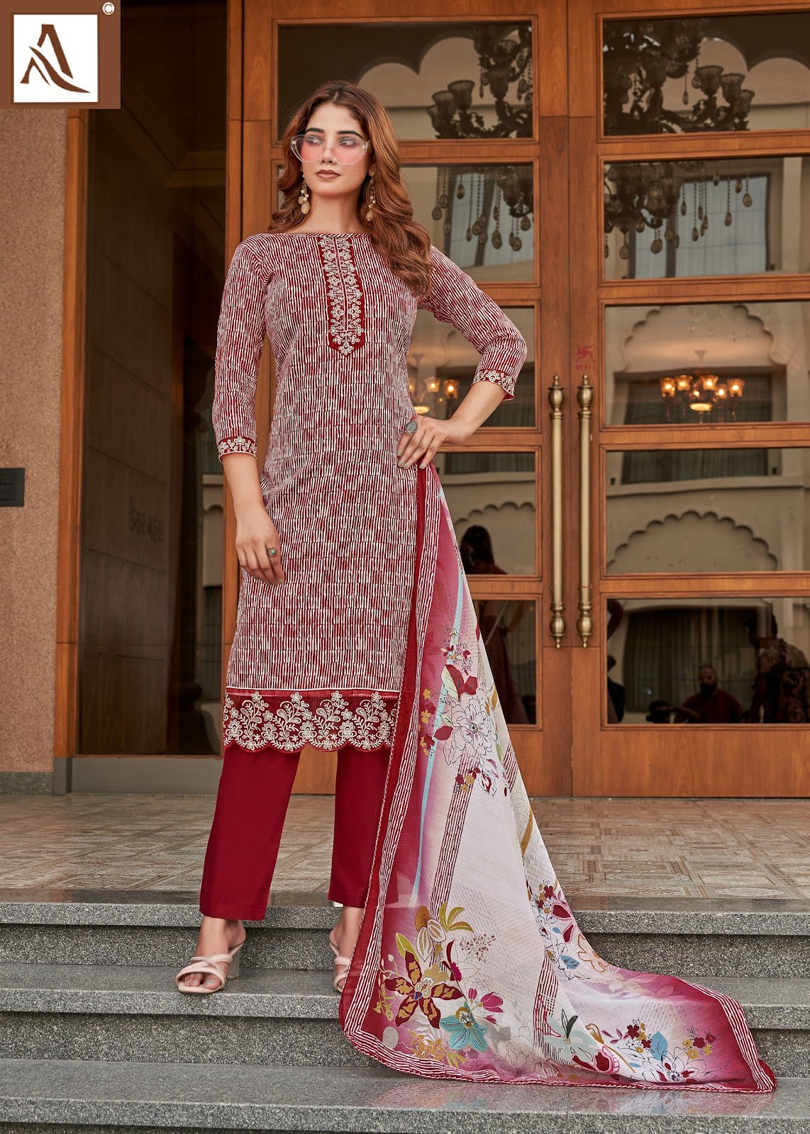 Super Girl Edition 2 Alok Zam Cotton Karachi Salwar Suits Wholesale