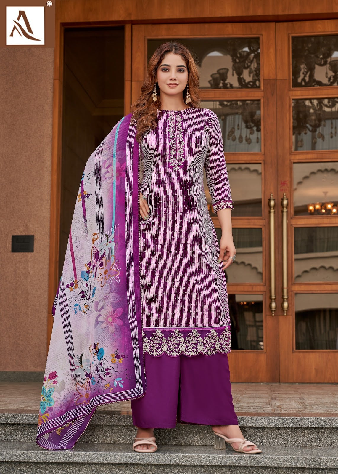 Super Girl Edition 2 Alok Zam Cotton Karachi Salwar Suits Wholesale