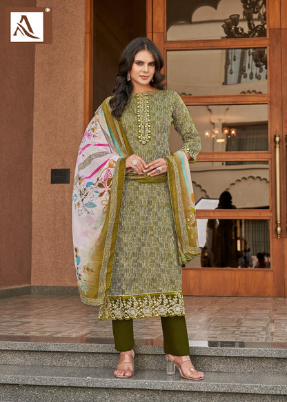 Super Girl Edition 2 Alok Zam Cotton Karachi Salwar Suits Wholesale