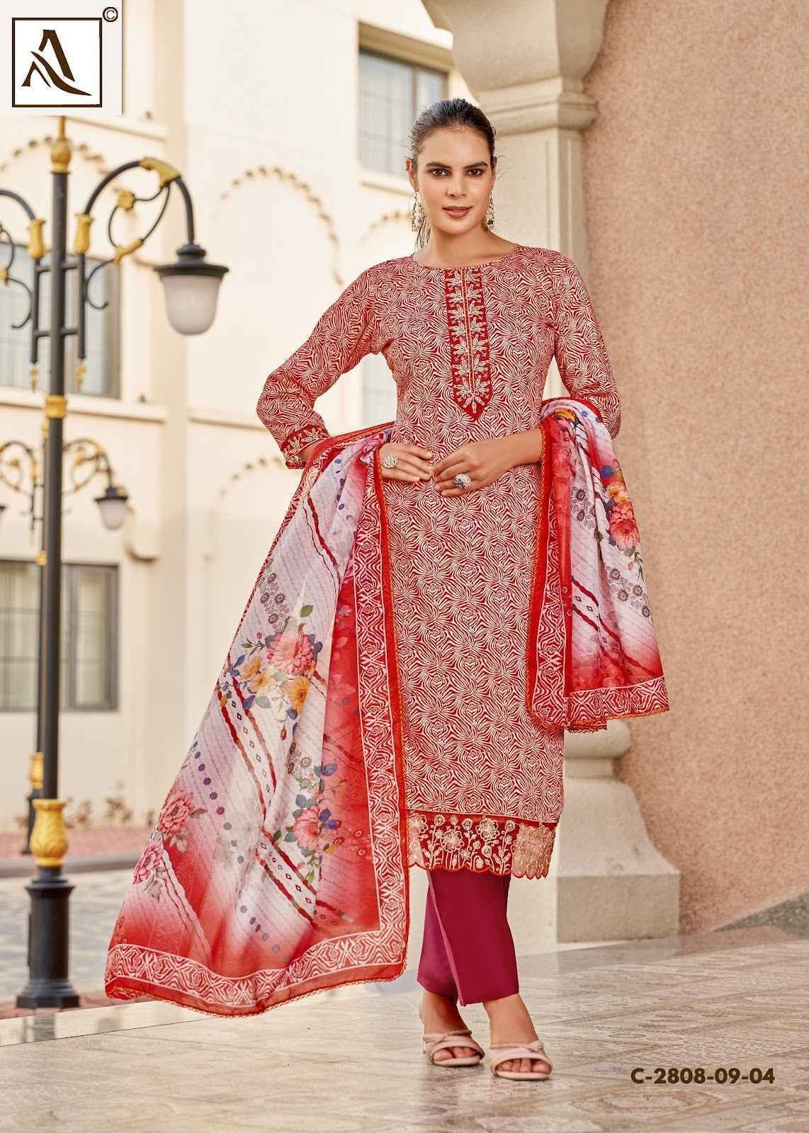 Super Girl Edition 3 Alok Zam Cotton Karachi Salwar Suits Manufacturer India