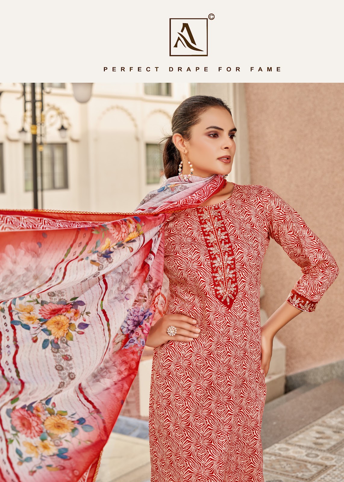 Super Girl Edition 3 Alok Zam Cotton Karachi Salwar Suits Manufacturer India