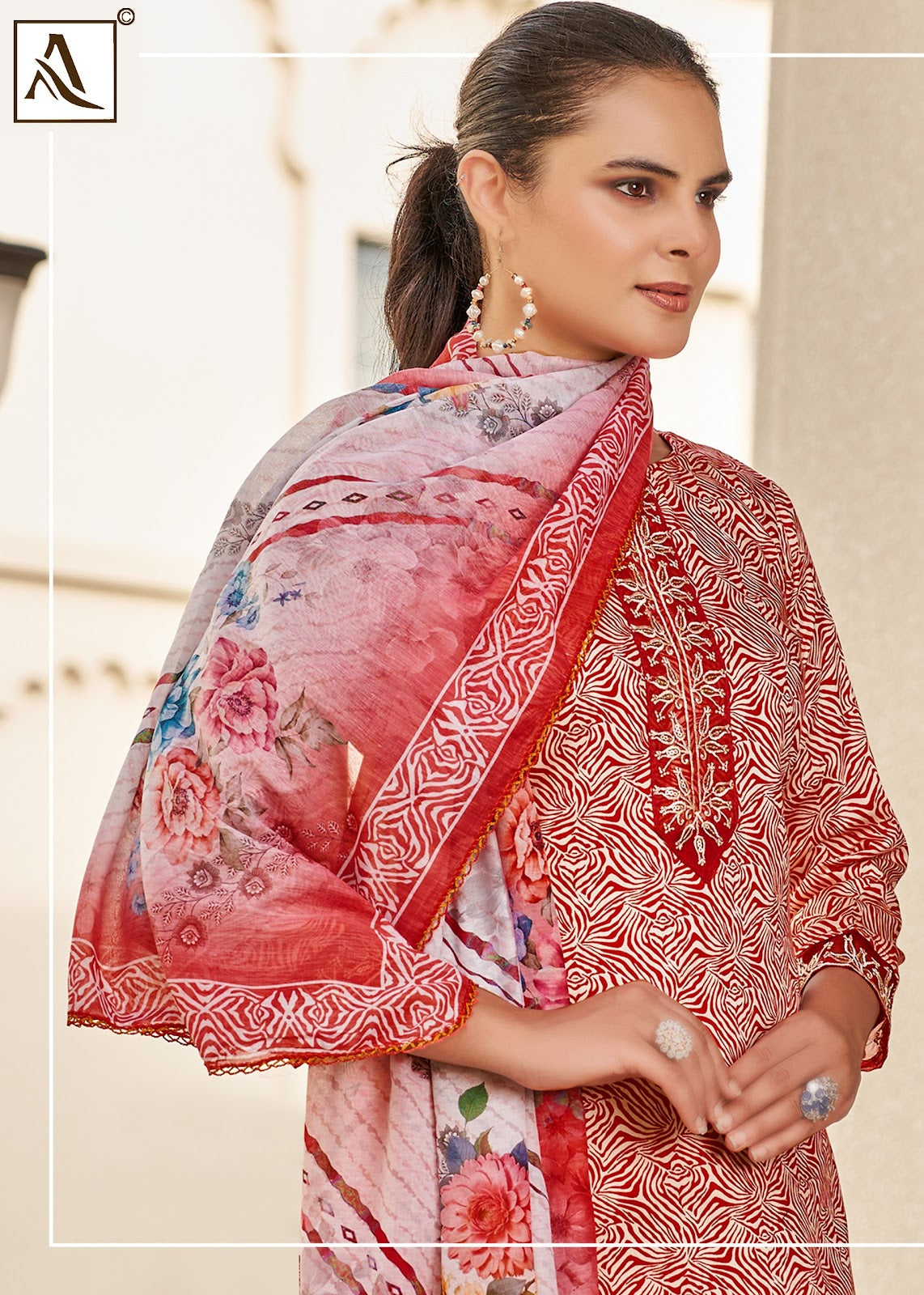 Super Girl Edition 3 Alok Zam Cotton Karachi Salwar Suits Manufacturer India