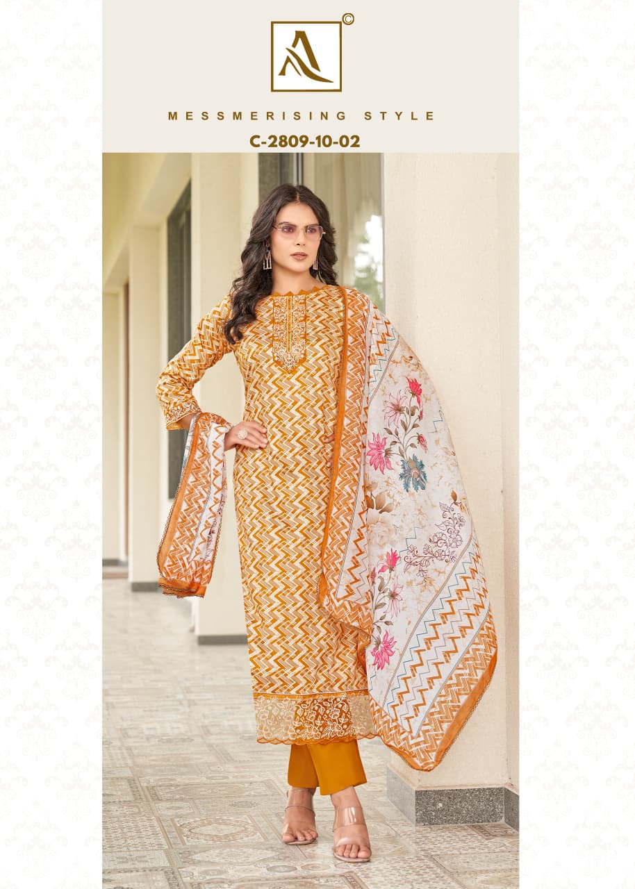 Super Girl Edition 4 Alok Zam Cotton Karachi Salwar Suits Wholesale