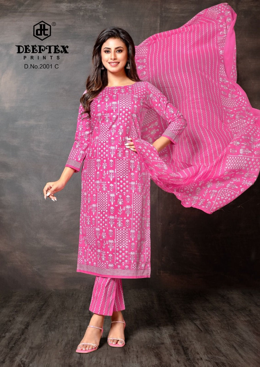 Super Gold Vol 2 Deeptex Prints Cotton Dress Material Manufacturer India