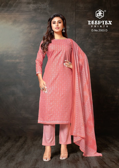 Super Gold Vol 2 Deeptex Prints Cotton Dress Material Manufacturer India