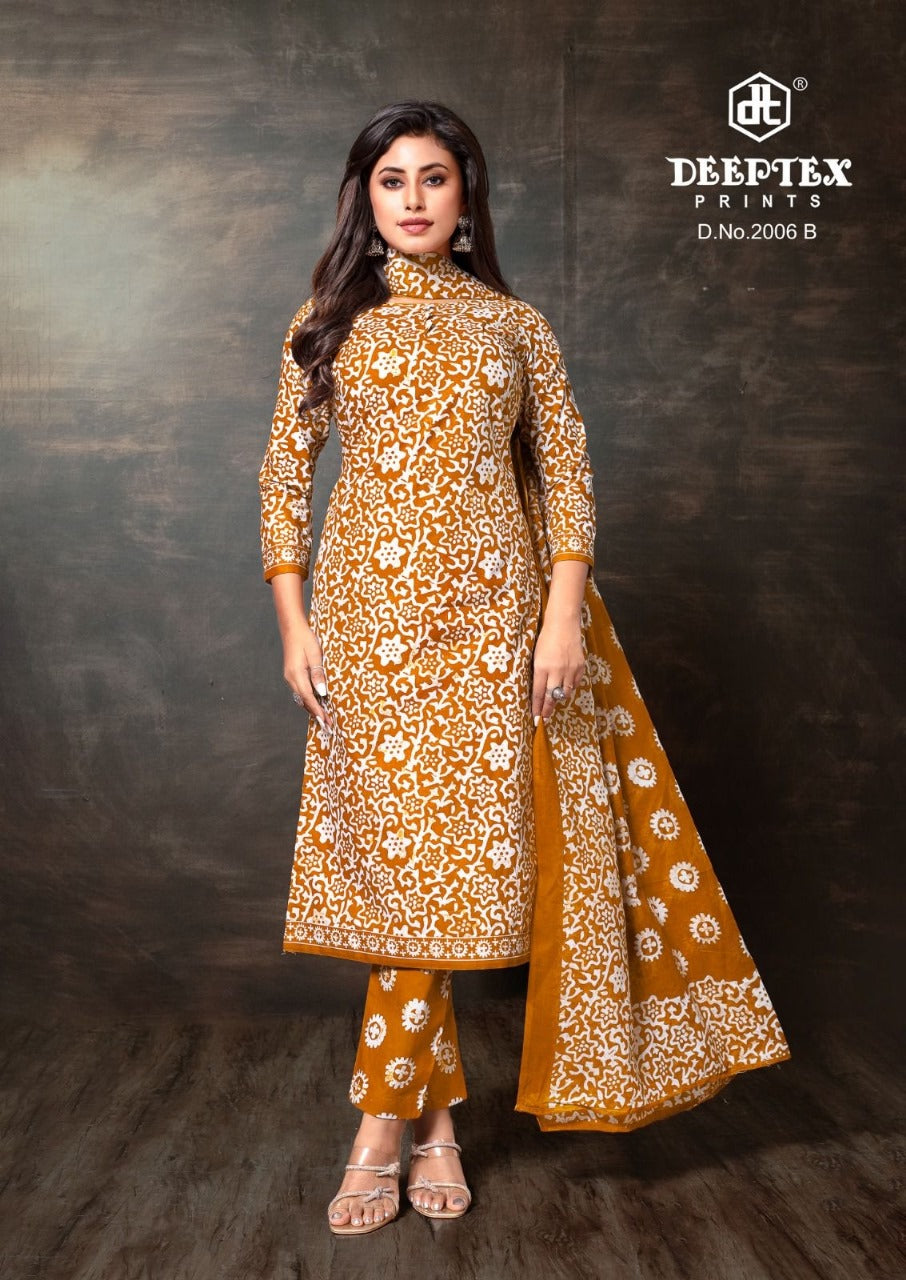 Super Gold Vol 2 Deeptex Prints Cotton Dress Material Manufacturer India