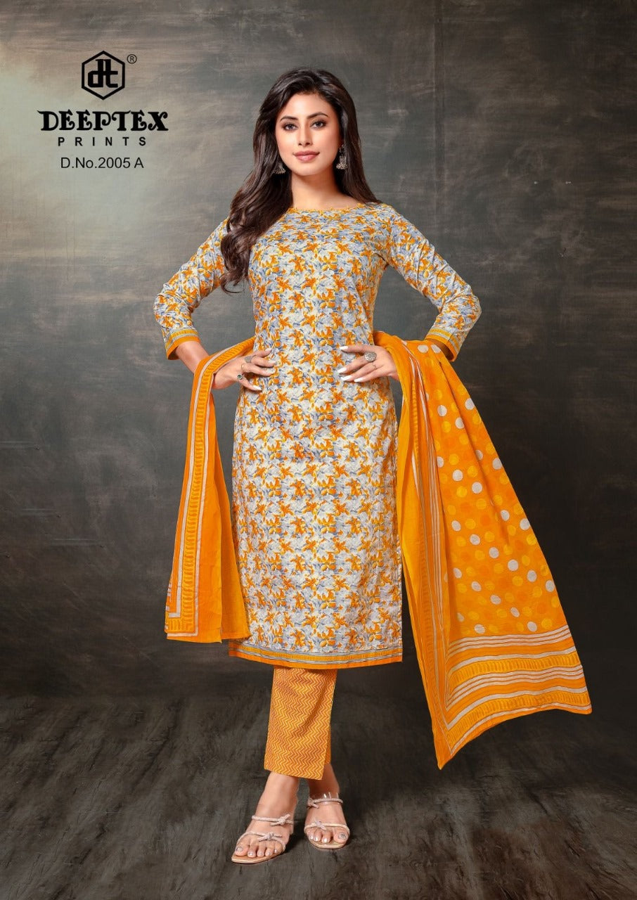 Super Gold Vol 2 Deeptex Prints Cotton Dress Material Manufacturer India