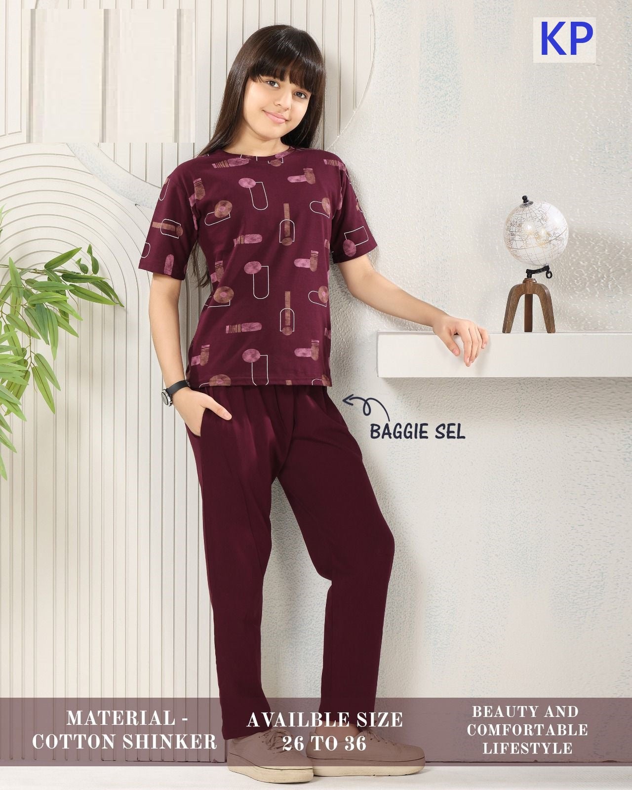 Super Hit Concept 2506 Kp Cotton Girls Night Suits Wholesaler India