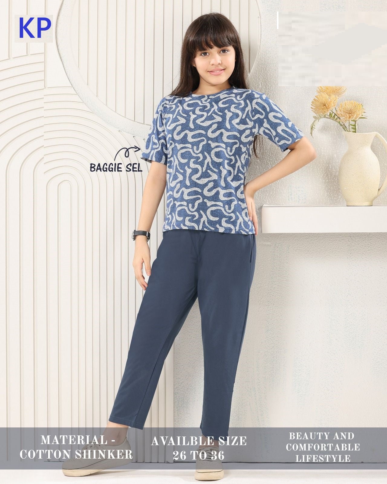 Super Hit Concept 2506 Kp Cotton Girls Night Suits Wholesaler India