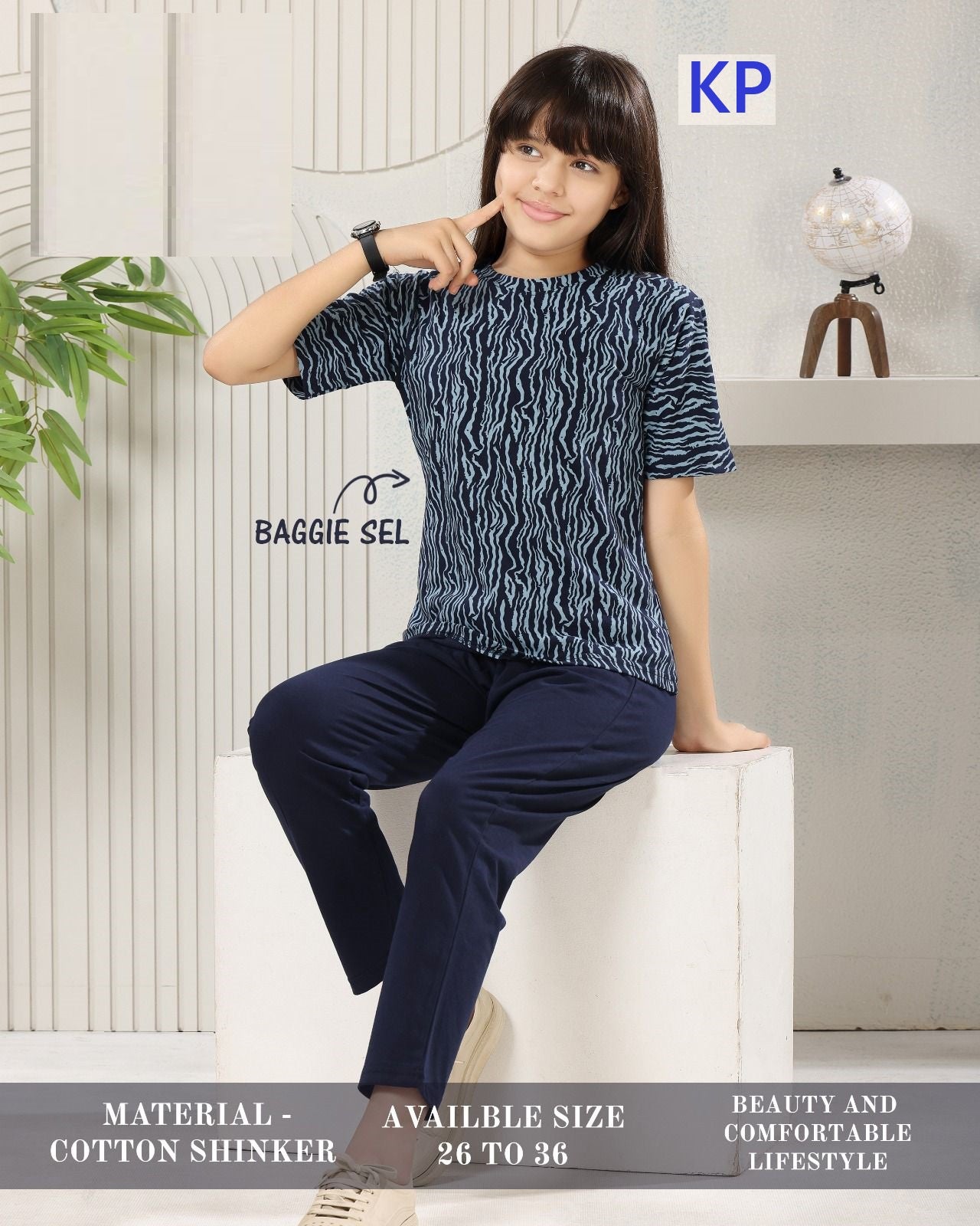 Super Hit Concept 2506 Kp Cotton Girls Night Suits Wholesaler India