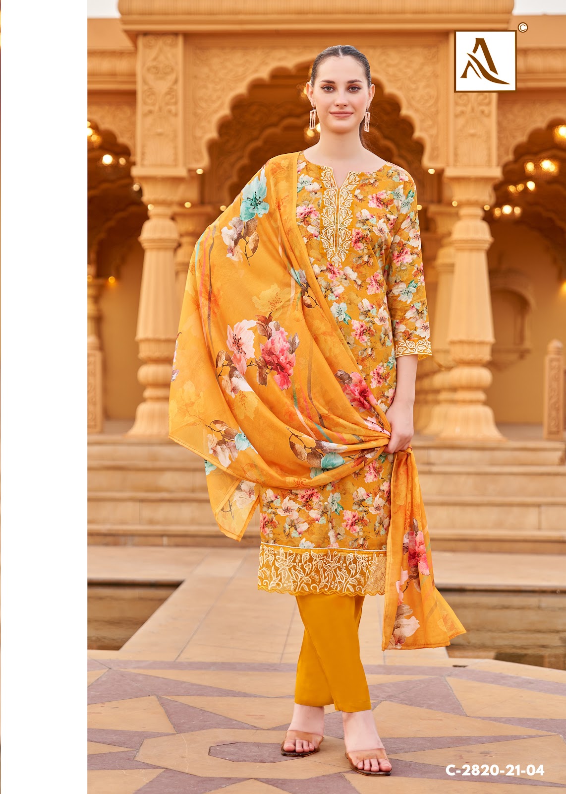 Super Queen Alok Premium Viscose Karachi Salwar Suits Wholesale Price