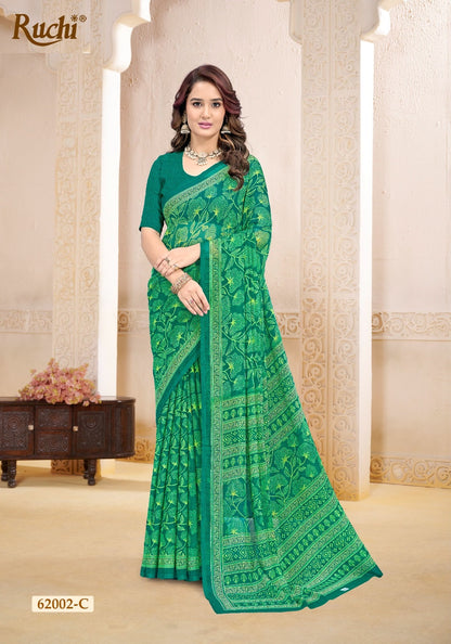 Super Star Chiffon 234 Ruchi Sarees Exporter India