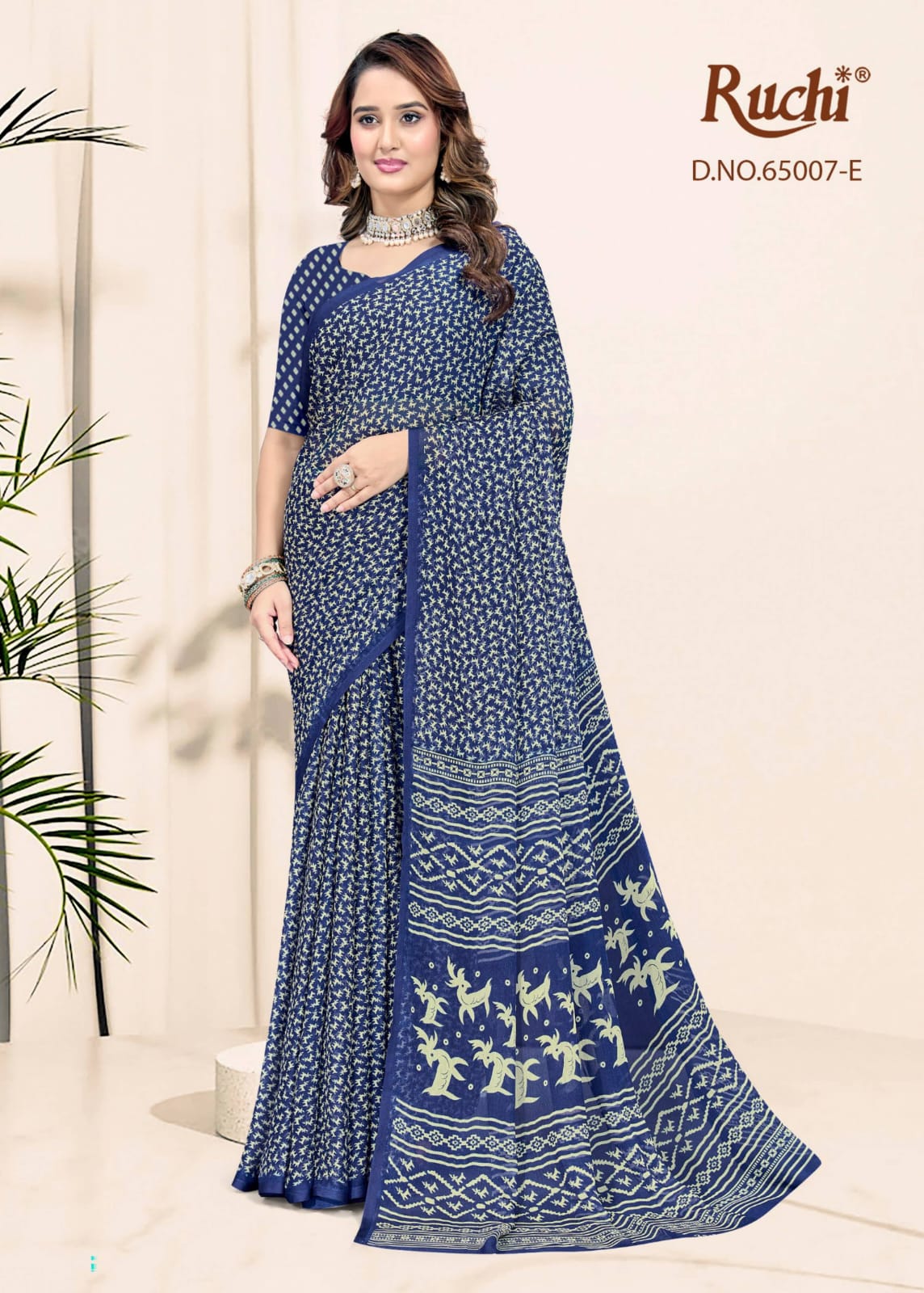 Super Star Chiffon 246 Ruchi Sarees Supplier Ahmedabad