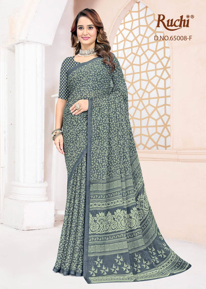 Super Star Chiffon 247 Ruchi Sarees Wholesaler