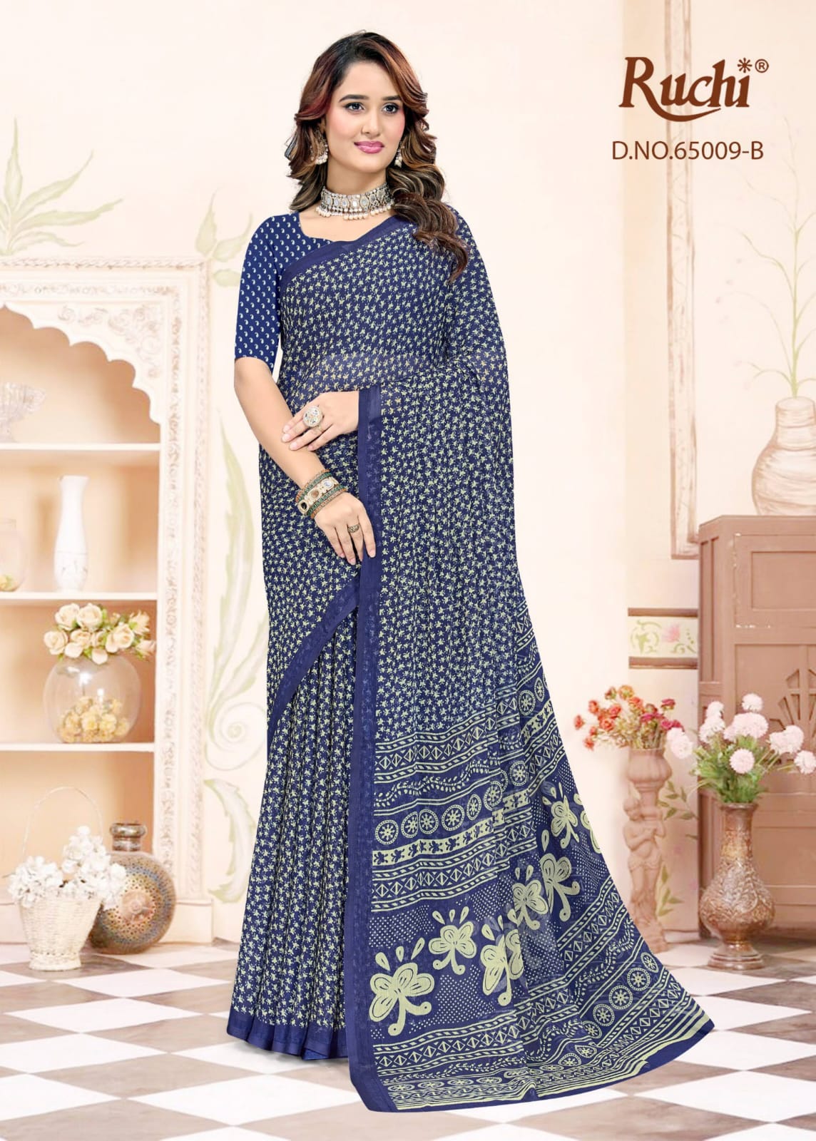 Super Star Chiffon 248 Ruchi Sarees Wholesale Rate