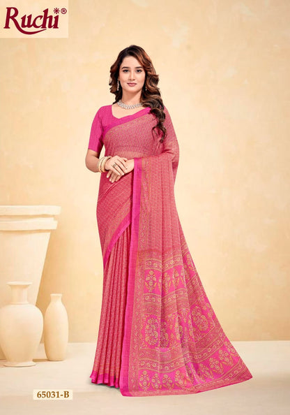 Super Star Chiffon Vol 264 Ruchi Sarees Manufacturer