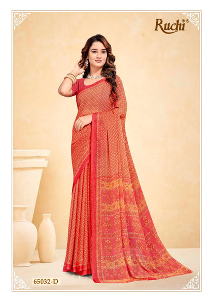 Super Star Chiffon Vol 264 Ruchi Sarees Manufacturer