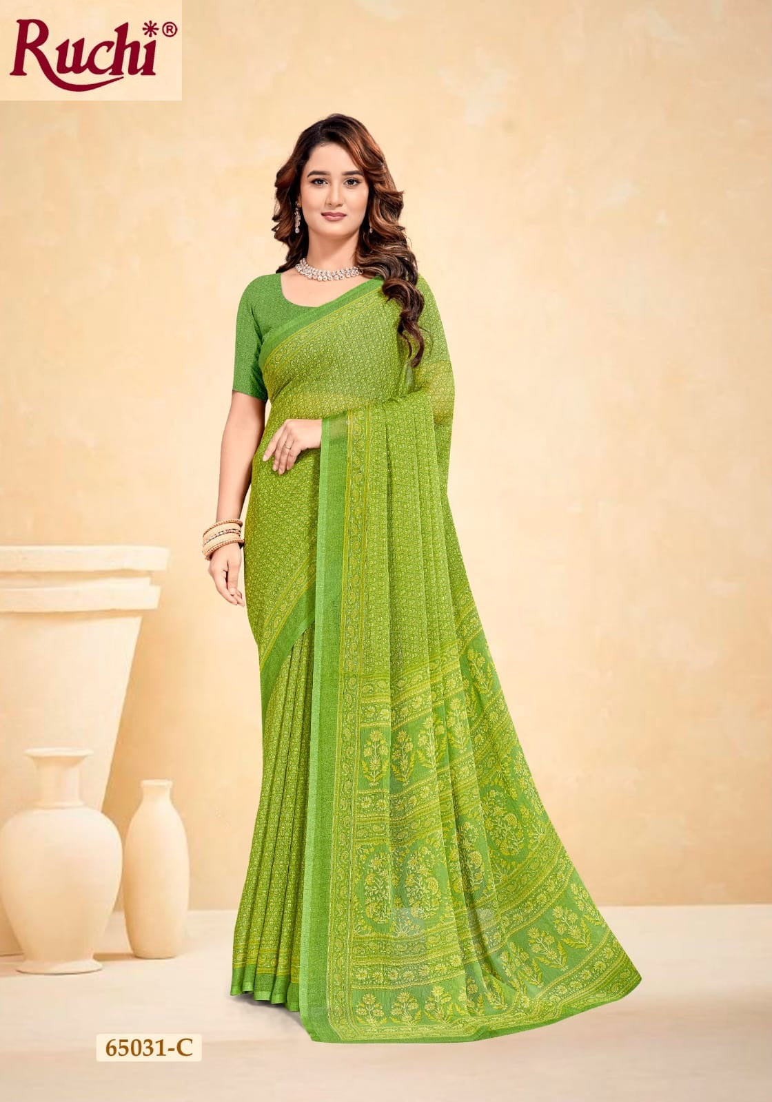 Super Star Chiffon Vol 264 Ruchi Sarees Manufacturer