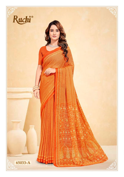 Super Star Chiffon Vol 264 Ruchi Sarees Manufacturer