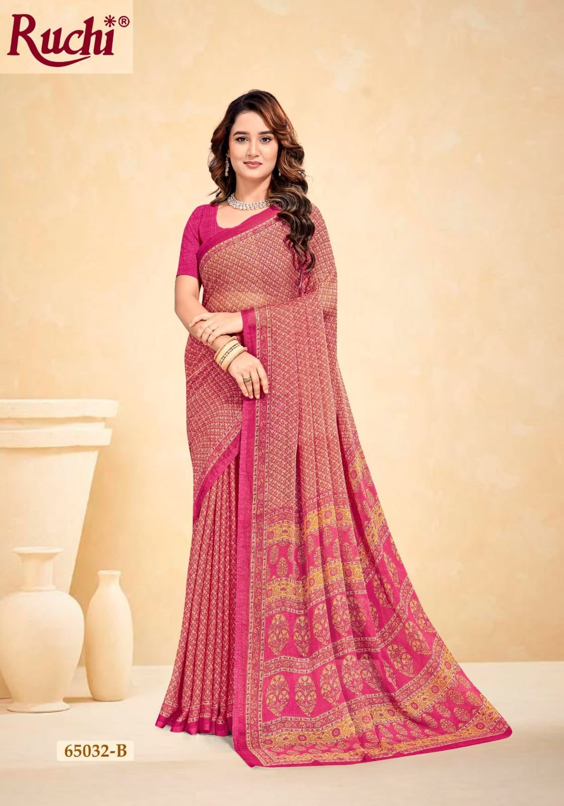 Super Star Chiffon Vol 264 Ruchi Sarees Manufacturer