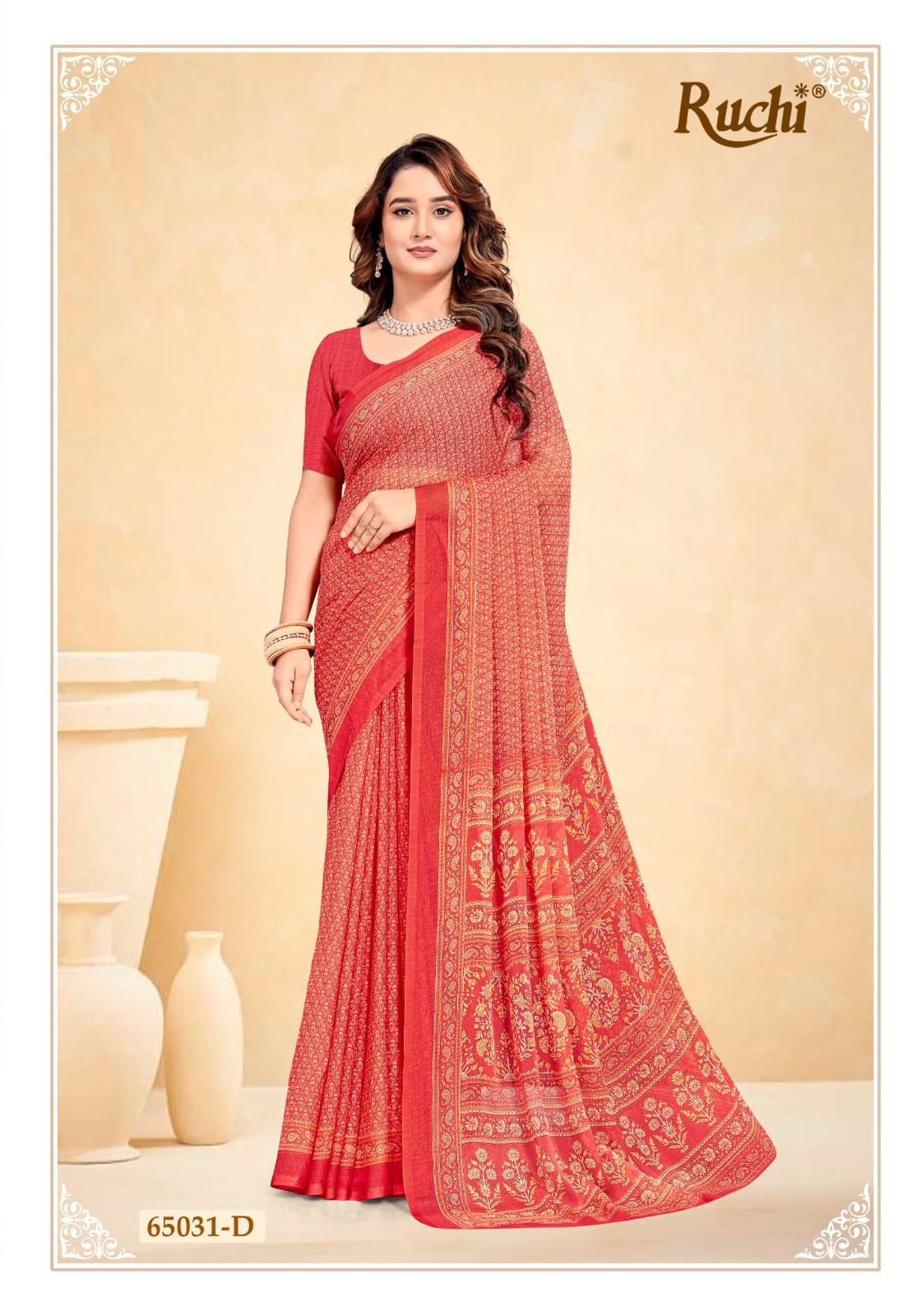 Super Star Chiffon Vol 264 Ruchi Sarees Manufacturer