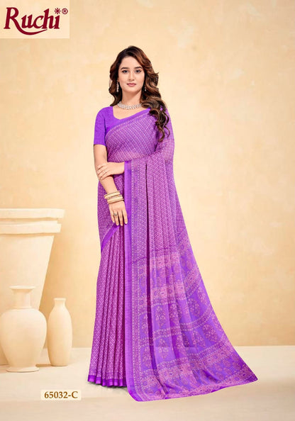 Super Star Chiffon Vol 264 Ruchi Sarees Manufacturer