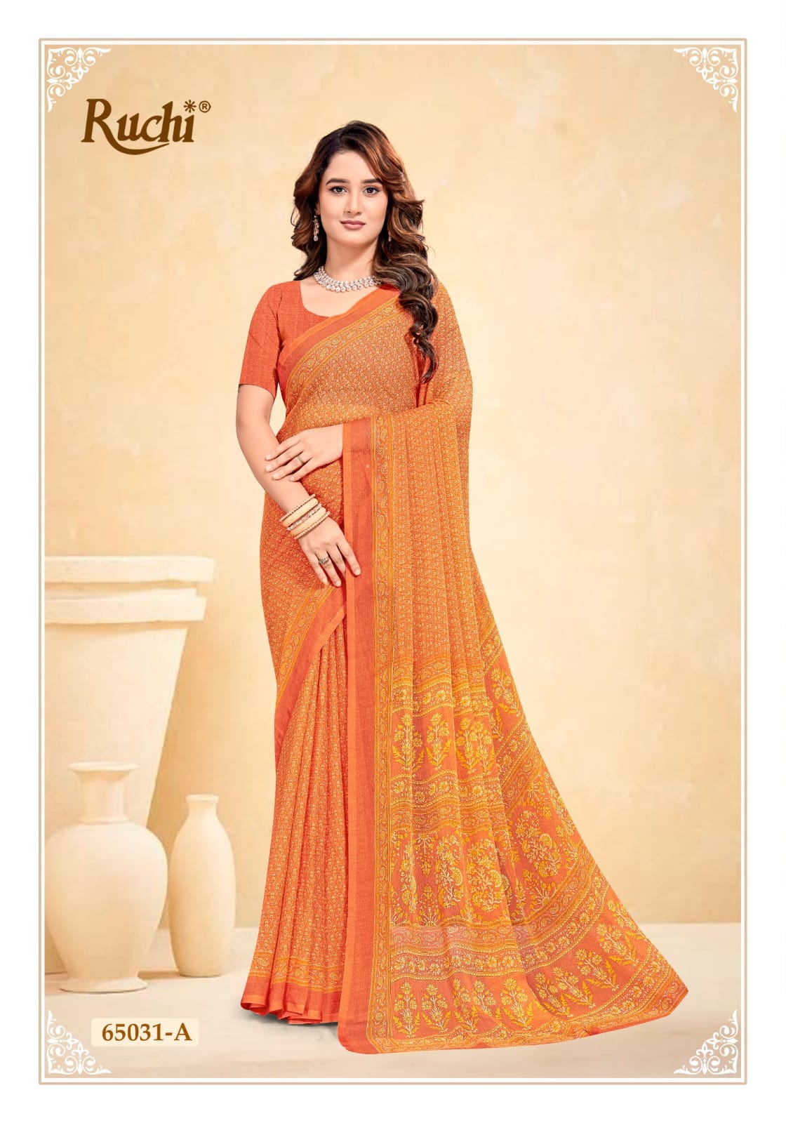Super Star Chiffon Vol 264 Ruchi Sarees Manufacturer