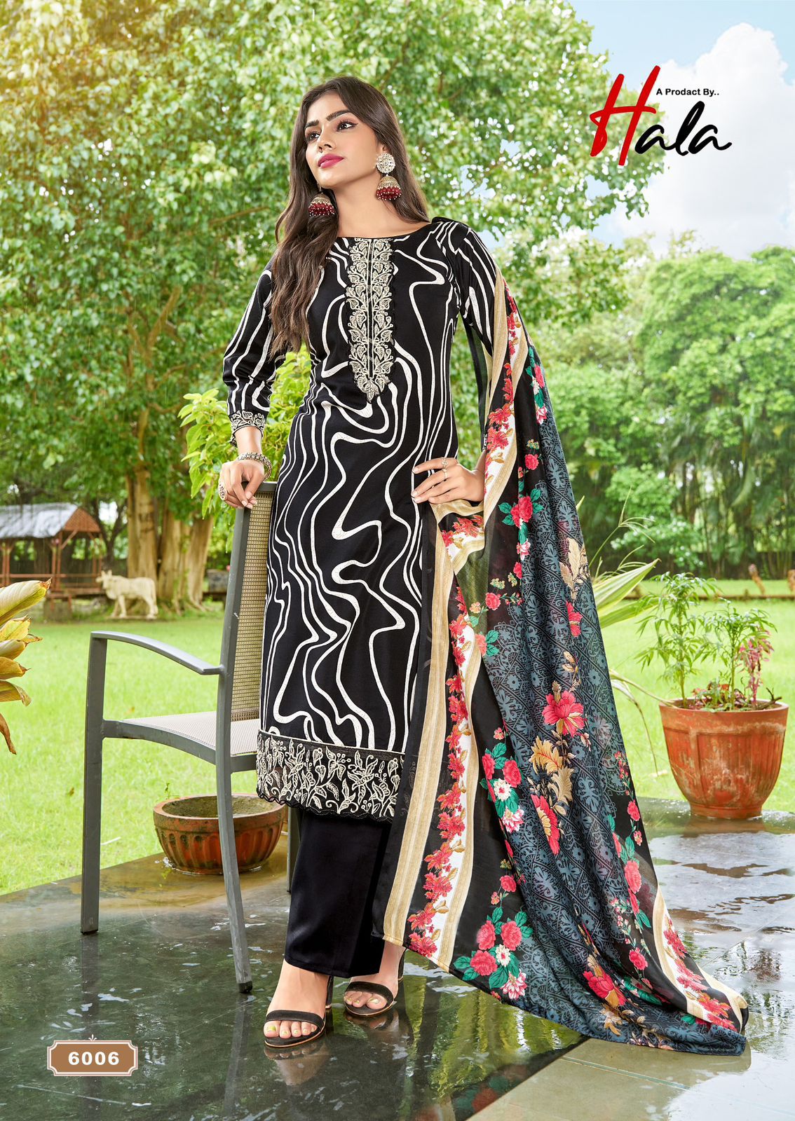 Super Star Edition 6 Hala Cotton Karachi Salwar Suits Wholesale Price